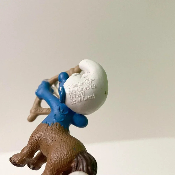 Astrology Smurfs Zodiac Sagittarius Smurf Centaur Smurf Toy - Picture 3 of 15